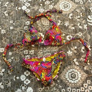 Luli Fama Two Piece Bikini